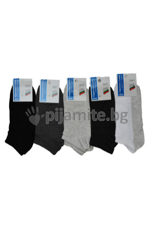 Чорапи Родопска ст. Мъжки Български чорапи Мъжки терлик - едноцветен 40/45 - 5бр./пакет
